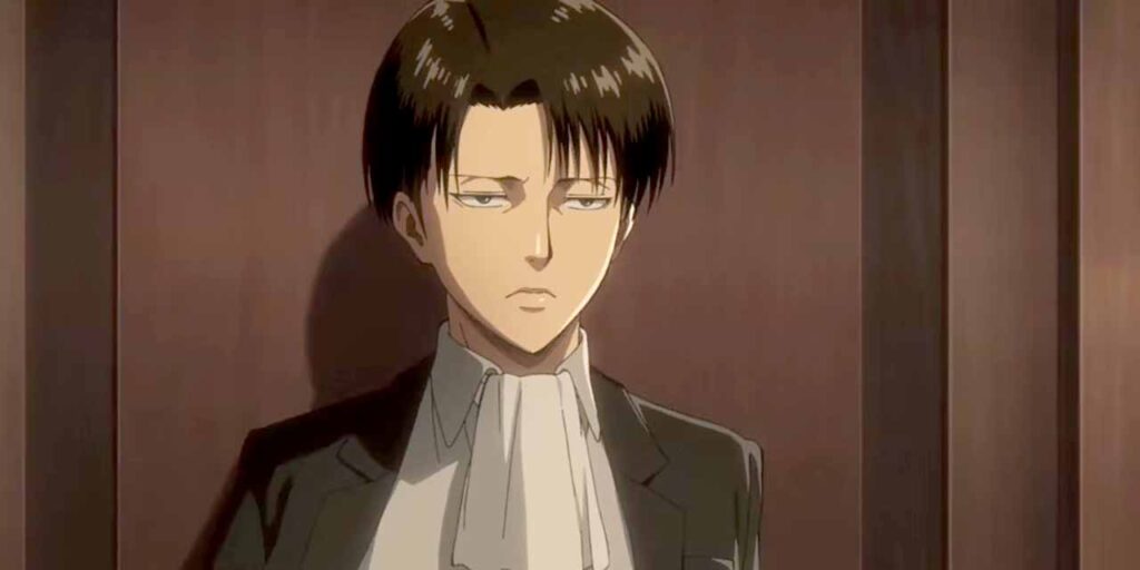 Levi from attack on titan is best expressionless anime character