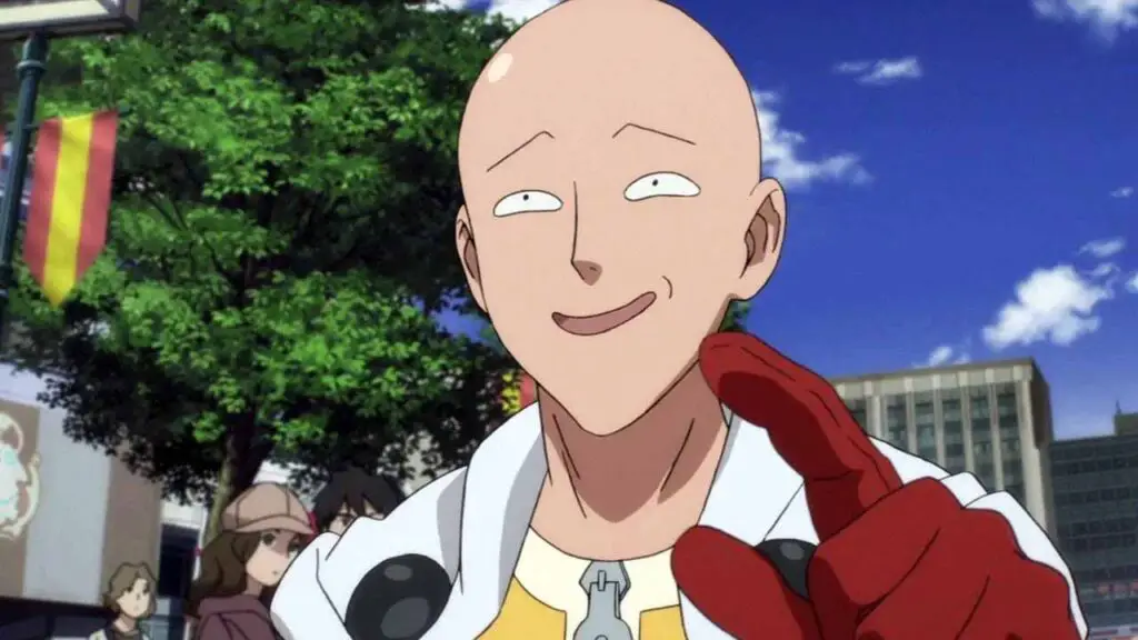 Saitama is bald and expressionless mc