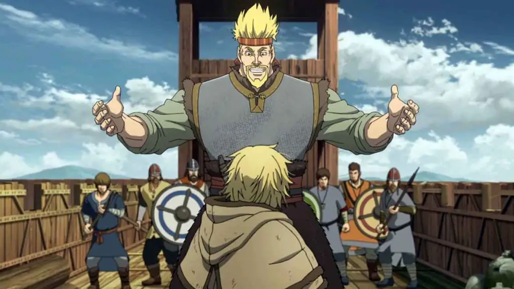 Thorkell the tall is the tallest anime character in vinland saga