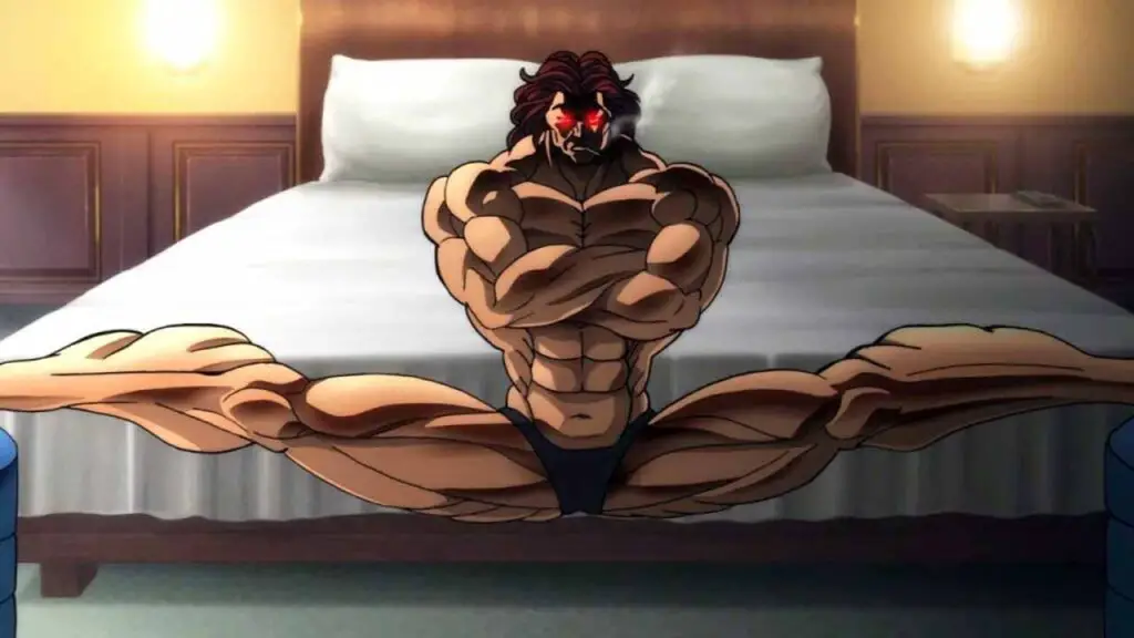 Youjiro Hanma from Baki is one of the tall anime characters