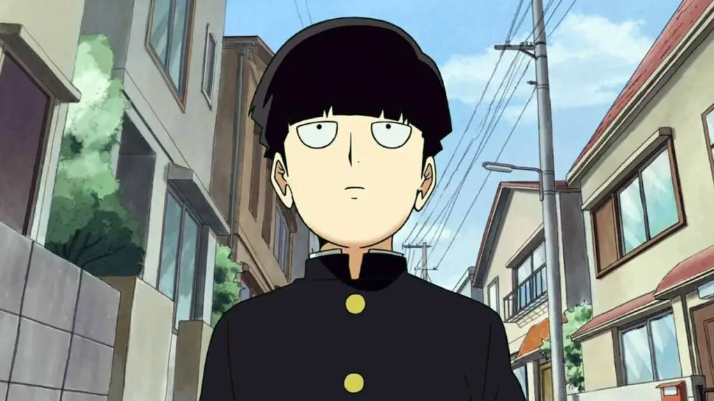 Mob Psycho 100 is action shounen staged in high school settings