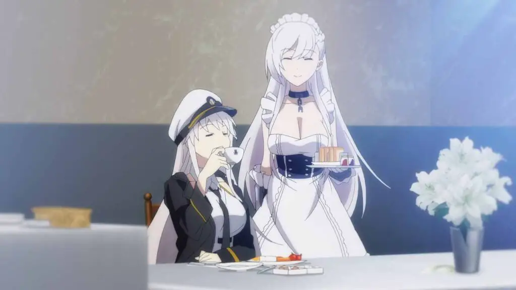 Azur Lane the animation is a uncensored ecchi anime from a game