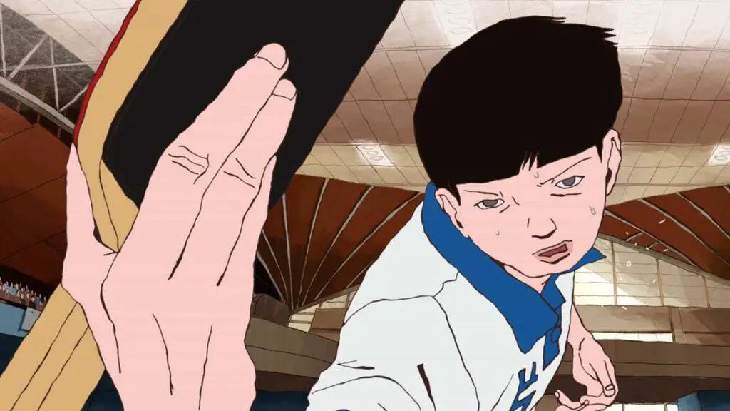 ping pong the animation is based on sports and sportsman struggles-min